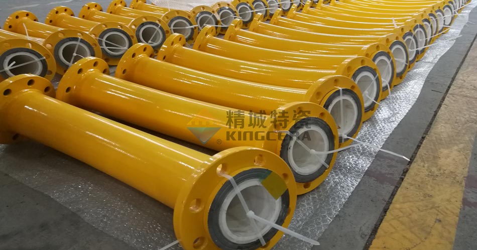 內襯陶瓷彎頭